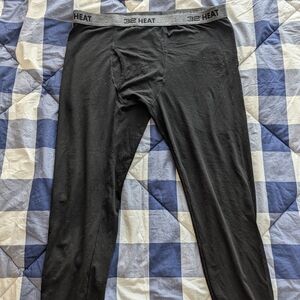 32 Degrees Black Thermal Leggings